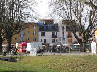 Wochenmarkt auf dem Döblinplatz