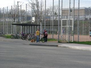 Bolzplatz an der Strassenbahn-Wendeschlaife