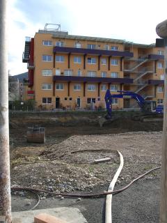 Baustelle nördlich BG